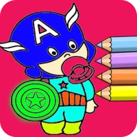 Hero Super Coloring book